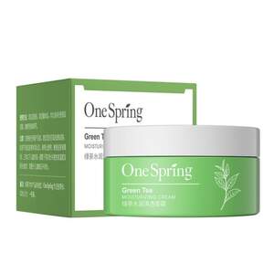 Увлажняющий крем для лица с экстрактом зеленого чая One Spring, 50мл Увлажняющий крем для лица с экстрактом зеленого чая One Spring, 50мл
