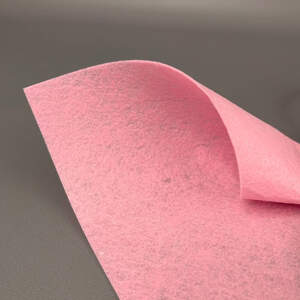 Фетр 1 мм, 20х30 см, цвет - розовый С30 Фетр 1 мм, 20х30 см, цвет - розовый С30