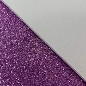 Фоамиран с глиттером клеевая основа 1,6 мм, 1 лист А4 - фиолетовый