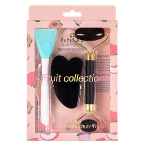 Набор для ухода за лицом 3в1, черный