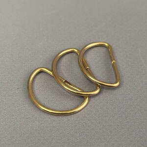 Полукольцо 2,5 см - золото светлое