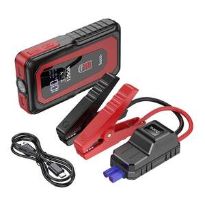 Автомобильное пускозарядное устройство Hoco QS3 10000mAh 37Wh Автомобильное пускозарядное устройство Hoco QS3 10000mAh 37Wh
