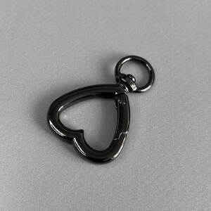 Карабин для сумки 20 мм, темный никель - 4,5 см Карабин для сумки 20 мм, темный никель - 4,5 см