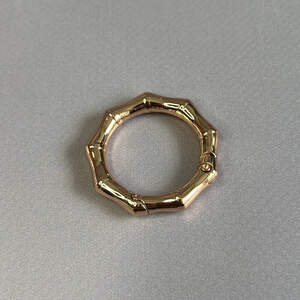 Карабин-кольцо для сумки 25 мм, золото - 3,5 см