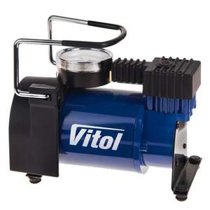 Компрессор ViTOL K-30 150psi/14Amp/37л/прикуриватель