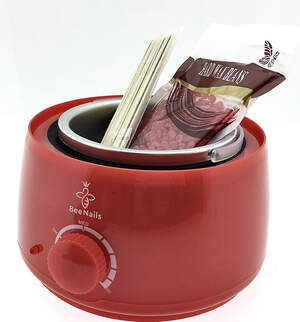 Набор для депиляции BeeNails, красный