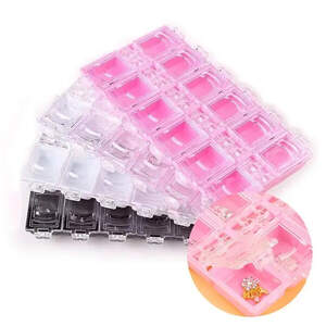 Пластиковый контейнер для хранения декора, 12 ячеек