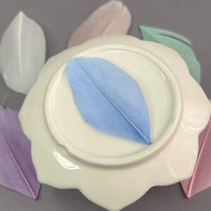 Перья гусиные для рукоделия 5-7 см, 50шт - пастельный микс