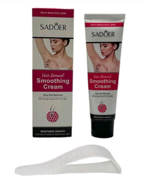 Увлажняющий крем для депиляции под мышками Sadoer, 50g Увлажняющий крем для депиляции под мышками Sadoer, 50g