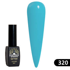 Гель-лак Black Elite 320, Global Fashion 8 мл