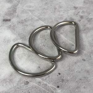 Полукольцо 3 см - никель Полукольцо 3 см - никель