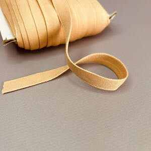 Туннельная лента бесшовная, гладкая 1см х1м, - цвет загара