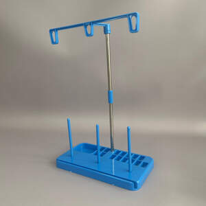 Держатель для ниток (подставка) на швейную машину и оверлока - синий