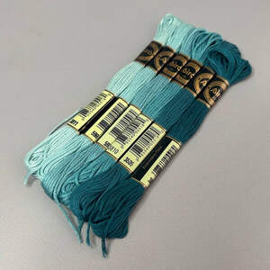 (6 шт по 8м) Набор мулине Airo (нитки для вышивания) - морской микс (3811-3808) (6 шт по 8м) Набор мулине Airo (нитки для вышивания) - морской микс (3811-3808)