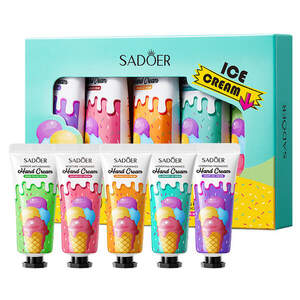 Набор парфюмированных кремов для рук Sadoer 5 шт20г Набор парфюмированных кремов для рук Sadoer 5 шт20г