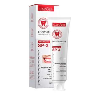Освежающая зубная паста с пробиотиками Sadoer Probiotic Whitening Toothpaste, 100г