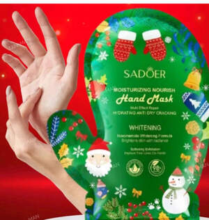 Рождественская маска-перчатки для рук Sadoer с ниацинамидом Рождественская маска-перчатки для рук Sadoer с ниацинамидом