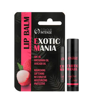 Увлажняющий бальзам для губ Colour Intense Exotic Mania с ароматом личи, 5г Увлажняющий бальзам для губ Colour Intense Exotic Mania с ароматом личи, 5г