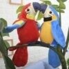Да и вам самим будет интересно послушать смешную интерпретацию своего голоса. Говорящий попугай выполнен из мягкого пушистого материала, безопасного для де Да и вам самим будет интересно послушать смешную интерпретацию своего голоса. Говорящий попугай выполнен из мягкого пушистого материала, безопасного для де