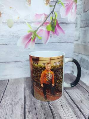 Чашка-хамелеон STALKER з фото хлопчика — персоналізований геймерський подарунок