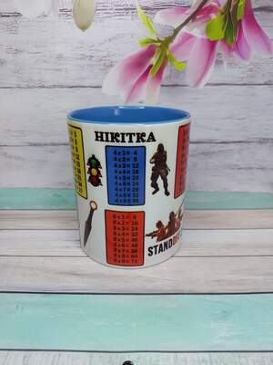 Чашка з таблицею множення та героями Standoff – для учня і геймера Чашка з таблицею множення та героями Standoff – для учня і геймера