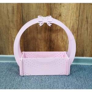 Корзинка-цукерочниця з бантиком