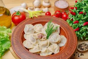 Пельмені Асорті (свинина, яловичина)