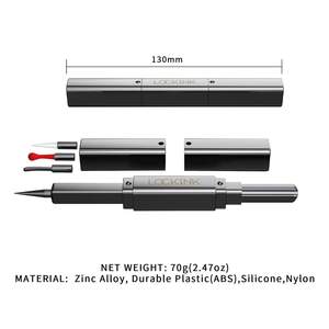 Ексклюзивний тиклер LOCKINK 5-head Flirting Tickler - Grey з п'ятьма насадками