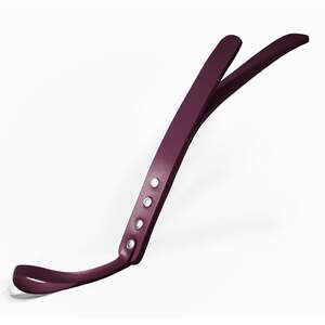Падл двошаровий Feral Feelings Leather Mini Paddle Burgundy, натуральна шкіра, burgundy Падл двошаровий Feral Feelings Leather Mini Paddle Burgundy, натуральна шкіра, burgundy