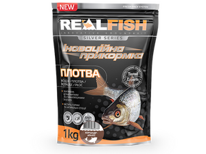 прикормка ПЛОТВА коріандр-арахіс REALFISH