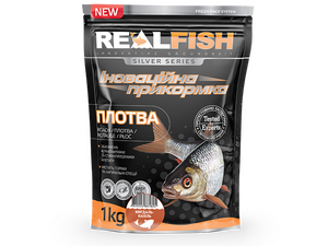 прикормка ПЛОТВА мигдаль-ваніль REALFISH