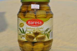 Оливки BARESA  Aceitunas Gordal крупные из Италии!