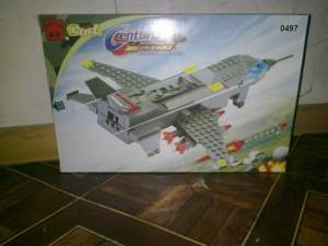 Конструктор BRICK самолет 0497, 147 деталей Конструктор BRICK самолет 0497, 147 деталей