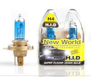 Автомобильные лампы *2 H4 Xenon Super White 130/100W 6000K Автомобильные лампы *2 H4 Xenon Super White 130/100W 6000K