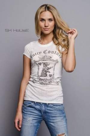 Футболка Juicy Couture с собакой