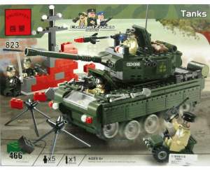 Конструктор Brick 823 Танк 466 деталей Конструктор Brick 823 Танк 466 деталей