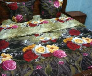 Комплект постельного белья (с розами)