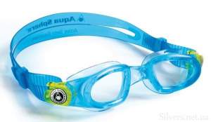 Очки для плавания Aqua Sphere Moby Kid Clear Lens Aqua/Lime (167900) Очки для плавания Aqua Sphere Moby Kid Clear Lens Aqua/Lime (167900)