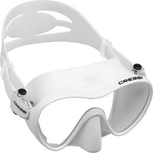 Маска Cressi Sub F1 Frameless, белая (ZDN283000) Маска Cressi Sub F1 Frameless, белая (ZDN283000)