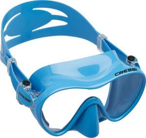 Маска Cressi Sub F1 Frameless, синя (ZDN281020) Маска Cressi Sub F1 Frameless, синя (ZDN281020)
