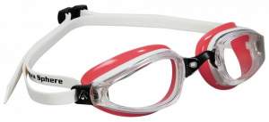 Очки для плавания Michael Phelps K180 Lady WH/RD L/CL (173280) Очки для плавания Michael Phelps K180 Lady WH/RD L/CL (173280)
