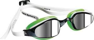 Очки для плавания Michael Phelps K180 White/Green Lens/Mirror (173530) Очки для плавания Michael Phelps K180 White/Green Lens/Mirror (173530)