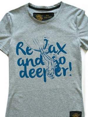 Футболка Aqua John Relax and go deeper Man Футболка Aqua John Relax and go deeper Man