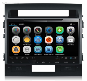 Штатна магнітола Sound Box SB-6710 для Toyota Land Cruiser 200 (Араб) Штатна магнітола Sound Box SB-6710 для Toyota Land Cruiser 200 (Араб)