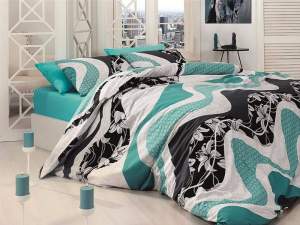 Постельное белье First Choice Wave Turquaz Постельное белье First Choice Wave Turquaz