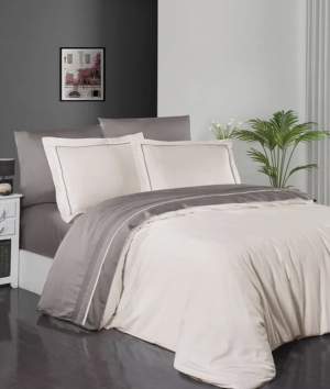 Постельное бельё First Choice Deluxe Satin Serenity Ivory & Mink Постельное бельё First Choice Deluxe Satin Serenity Ivory & Mink