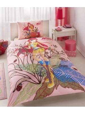 Детское постельное белье Tac Winx bloom nature love