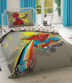 Детское постельное белье Tac DH SpiderMan Power человек паук Детское постельное белье Tac DH SpiderMan Power человек паук