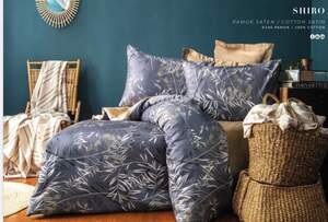 Семейное постельное белье сатин Issimo home Shiro Семейное постельное белье сатин Issimo home Shiro