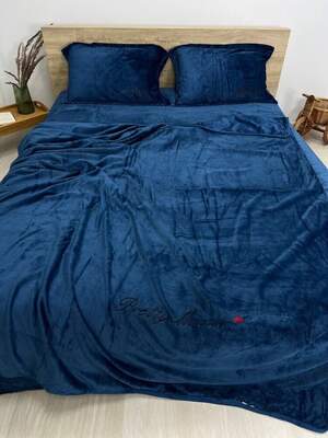 Велюровое постельное белье Monica евро размер
